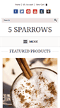 Mobile Screenshot of 5sparrowsbrand.com